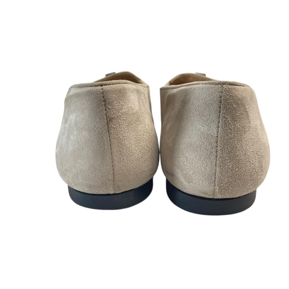 Stuart Weitzman Slipknot suede loafers in Tan Size 8 - Picture 10 of 13